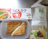 最速の極厚キツネうどん作り方1写真