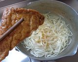 最速の極厚キツネうどん作り方8写真
