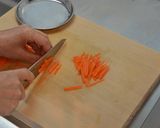 にんじんの卵焼き作り方1写真