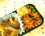 お弁当に！人参とかぼちゃの胡麻きんぴら作り方5写真