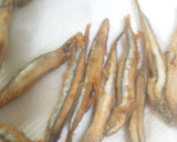 きびなご（小魚）の唐揚げ。 簡単！早い！作り方5写真