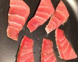 簡単♡マグロステーキ＊わさび醤油ソース作り方2写真