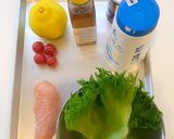 はるかと鶏ささみの爽やかサラダ作り方1写真