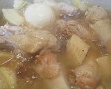 新のタケノコと手羽元の炒め煮作り方3写真