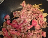 春☆激ウマ！新ごぼうといんげんの牛肉炒め作り方6写真