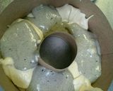 黒胡麻マーブルシフォンケーキ 15cm作り方13写真