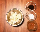 ♡キャラメルフラペチーノ♡作り方1写真