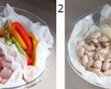 チキンとアスパラのオーロラソース作り方4写真