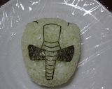 ジュウオウジャー キャラ弁 型紙付作り方15写真