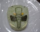 ジュウオウジャー キャラ弁 型紙付作り方16写真