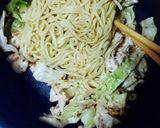 春キャベツのなんちゃってたらこパスタ作り方6写真
