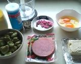 桜舞う♡空豆サンドイッチ♪作り方1写真