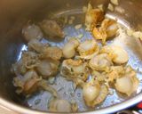 もずくスープ、ホタテ＆もやし入り。作り方1写真