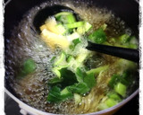 筍わかめ青梗菜で簡単♪すまし汁作り方3写真