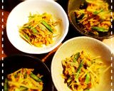 牛蒡と人参とインゲンの♡胡麻味噌キンピラ作り方14写真