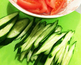 さっぱり大好き♡みぞれ梅ささみ〜しそ風味作り方1写真