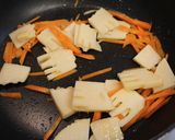 夕食弁当に♪筍と人参入りの生ひじきの煮物作り方3写真