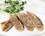 簡単！鶏ひき肉ともやしの照焼きハンバーグ作り方13写真