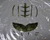 ジュウオウジャー キャラ弁 型紙付作り方17写真