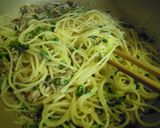 サヴァ缶で♪レモンバジルパスタ作り方3写真