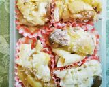フライパン1つで　チキンマカロニグラタン作り方5写真