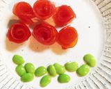 母の日に♡トマトのお花deオープン稲荷作り方2写真