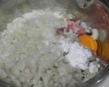 レンコン入り豚ひき肉団子作り方1写真