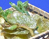山ブドウの新芽の天ぷら作り方3写真