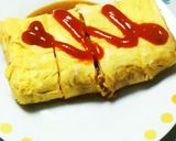 カップ焼きそばde玉子焼き風オムそば作り方6写真
