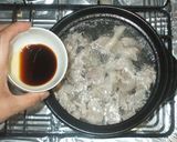 納豆キムチうどん♪白菜キムチ豚肉豆腐入り作り方3写真