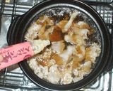 納豆キムチうどん♪白菜キムチ豚肉豆腐入り作り方4写真