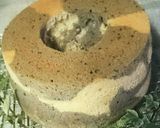 黒胡麻マーブルシフォンケーキ 15cm作り方20写真