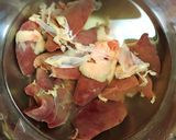 レバーと豚肉のパテドカンパーニュ。作り方1写真