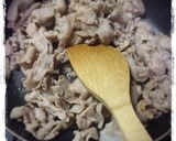 にんにくの芽と豚肉のスタミナ甘辛炒め♪作り方3写真