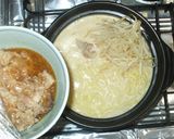 豚骨ラーメン豚バラ肉で豚骨風豆腐ラーメン作り方8写真