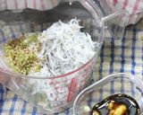 釜揚げしらすとネギと白ごまで美味な炒飯作り方1写真
