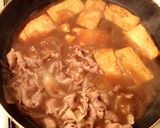 簡単！基本！牛肉と木綿豆腐の肉豆腐★作り方3写真