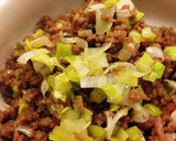 時短☆簡単☆はちみつ梅の豚そぼろ丼作り方1写真