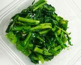 材料２つ★お弁当に★ほうれん草の塩麹和え作り方5写真