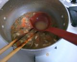 簡単！めかぶと鶏むね肉しめじのお味噌汁作り方5写真