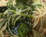 ジェノバ風グリーンパスタ作り方7写真