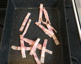 お弁当に！ベーコンとチーズのたまご焼き作り方2写真