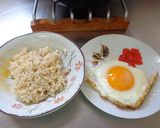最速の目玉焼き丼に何かける？作り方1写真