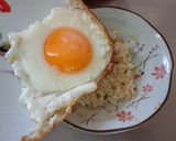 最速の目玉焼き丼に何かける？作り方2写真