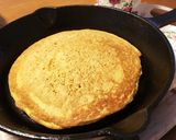 糖質オフ 大豆粉+ふすま粉のパンケーキ作り方3写真