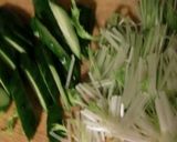ワサビ菜＋きゅうり＋水菜の春サラダ作り方3写真