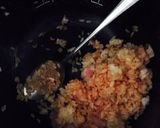 レンジで朝から!ものぐさオムライス作り方1写真