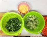 簡単ヘルシー♡ニラ卵豆腐のふんわり炒め煮作り方1写真