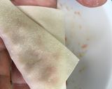 焼きワンタン&油がスッキリ！砂糖で手洗い作り方5写真