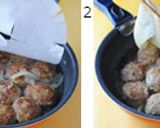 きのこの煮込みハンバーグ作り方6写真